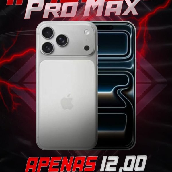 Iphone 17Pro Max ou 6k na conta