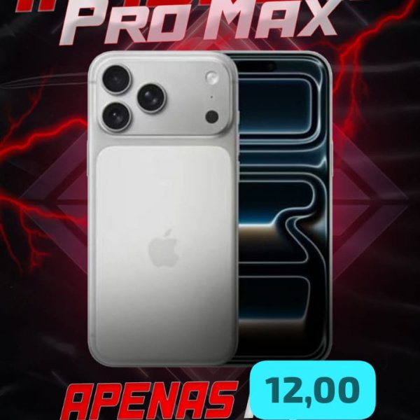 Iphone 17Pro Max ou 6k na conta